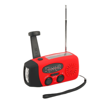 Emergency Solar Hand Crank Radio & Charger